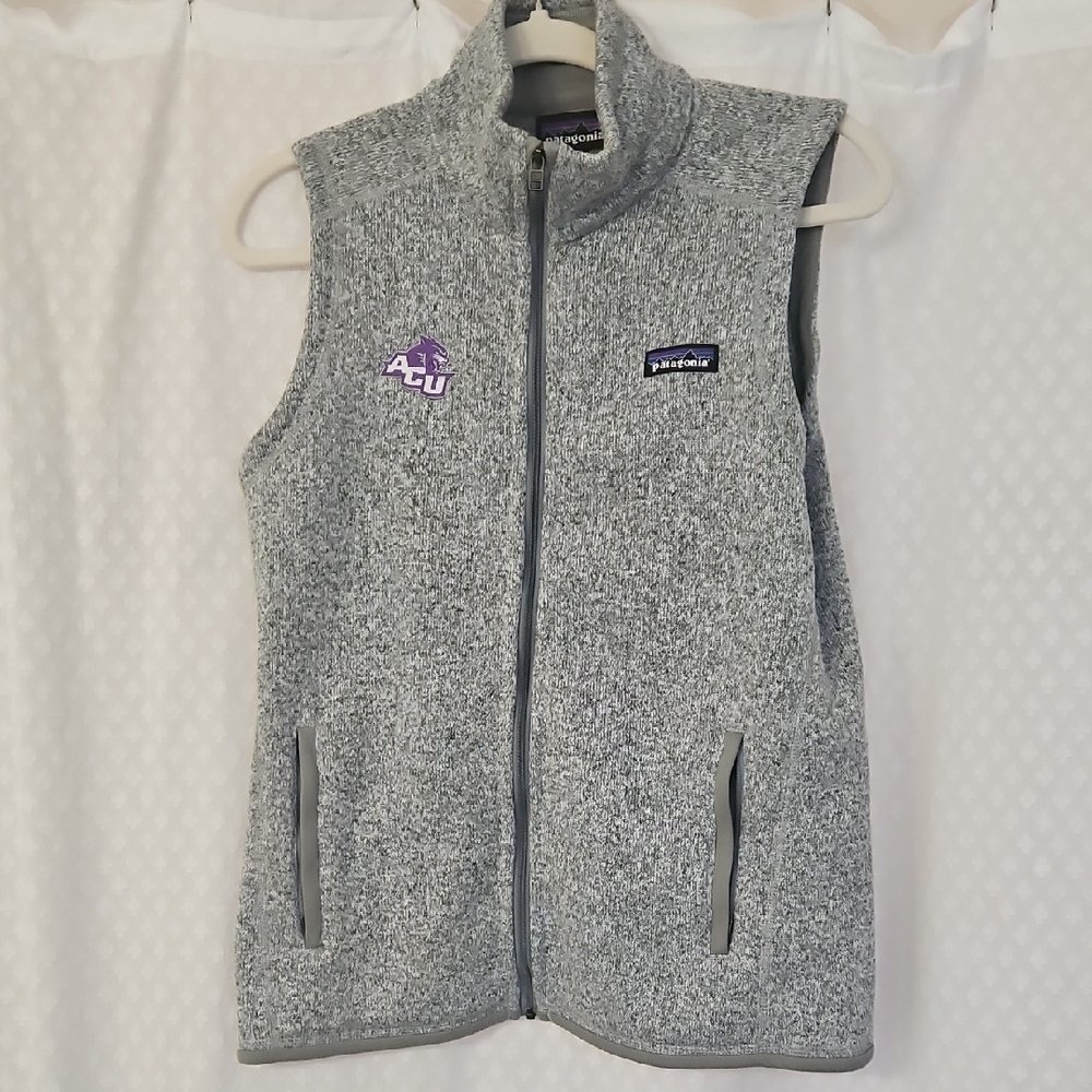 Patagonia ACU Women's Heather Gray Fleece Vest